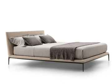 ATOLL - Fabric double bed by B&B Italia - view 2